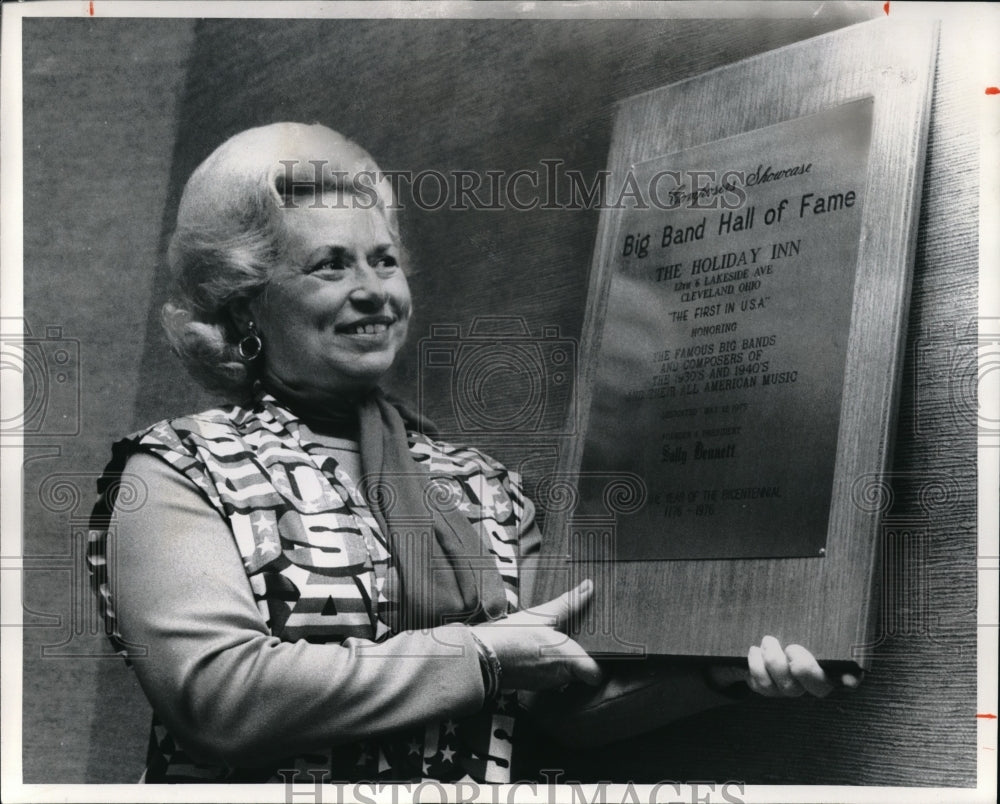 1975 Press Photo Sally Bennett - Historic Images