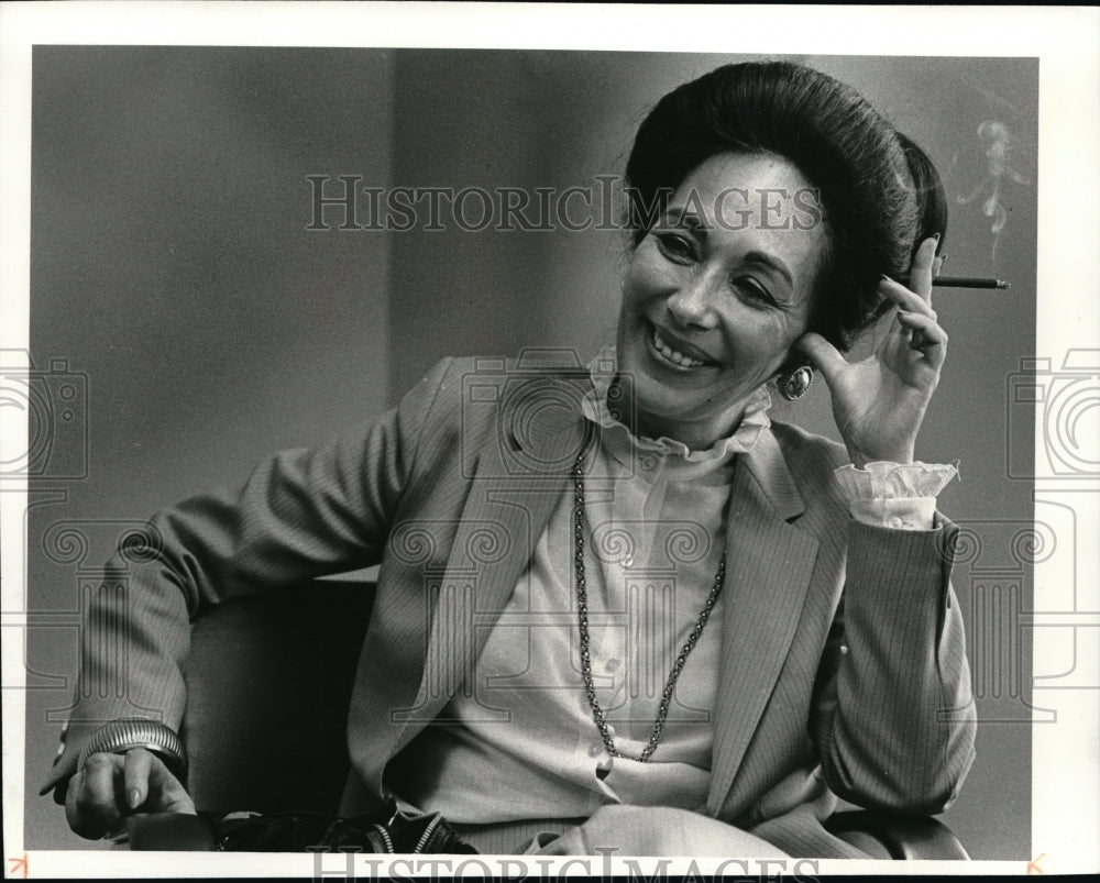 1981 News Photo Mrs. Ntiza Ben-Elfssar - Historic Images