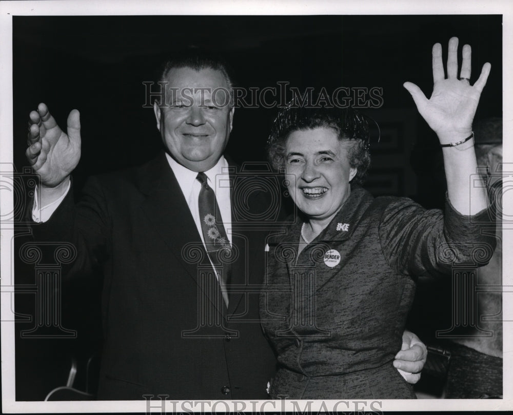 1956, Sen. Geo H Bender - cva01130 - Historic Images