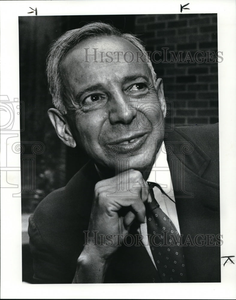 1986 Press Photo Maurice Barbash- Historic Images