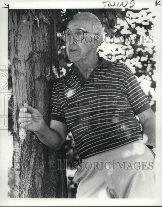 1985, Twinsburg trustee Gus Baldwin - Historic Images