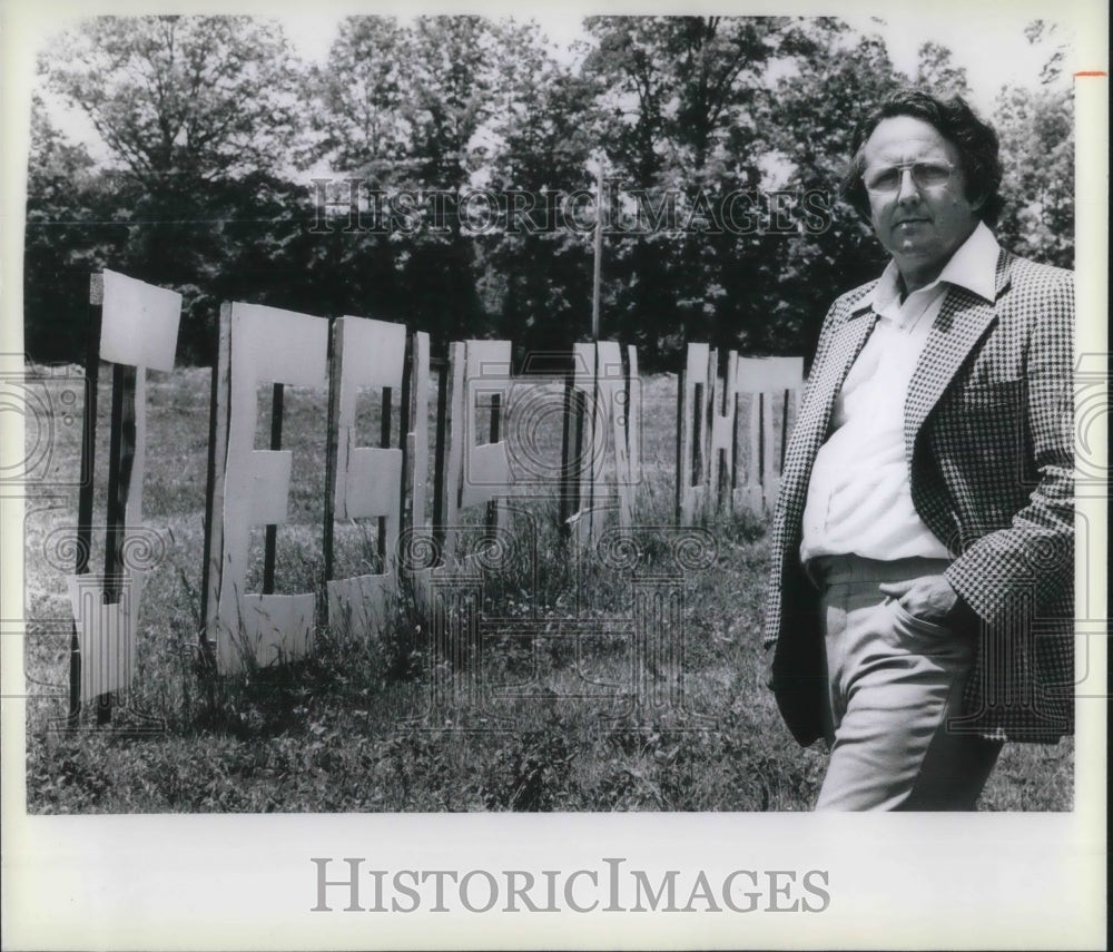 1978 Press Photo Rev. K. Lloyd Adair. - Historic Images