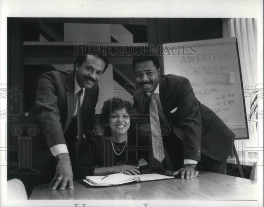 1987, Officers of Telepage Int - Historic Images