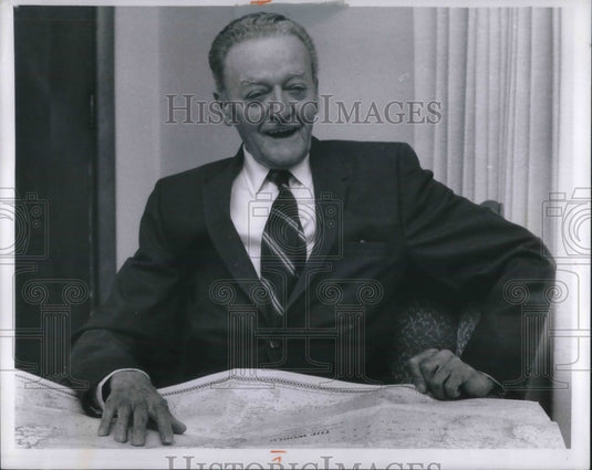 1971 Press Photo Alex Richingler veteran traveller - Historic Images
