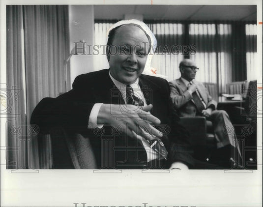 1976, Roy L. Ash named A. M. Head - Historic Images