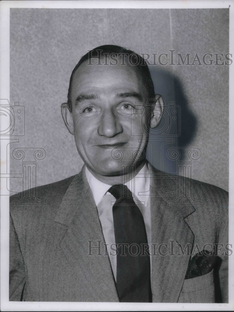 1958 Press Photo Joseph W Alsop ournalist and syndicated newspaper columnist - Historic Images