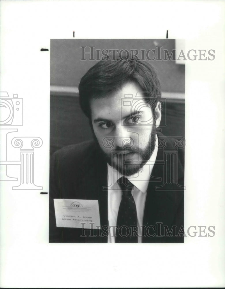 1987, Small Entrepreneurs Conference, Vincent Aadmo - Historic Images
