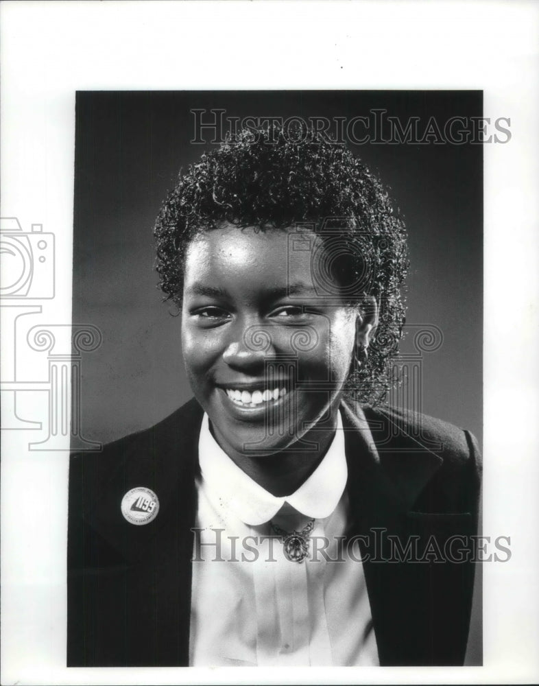1986 Media Photo Debbie Bailey, union organizer - Historic Images