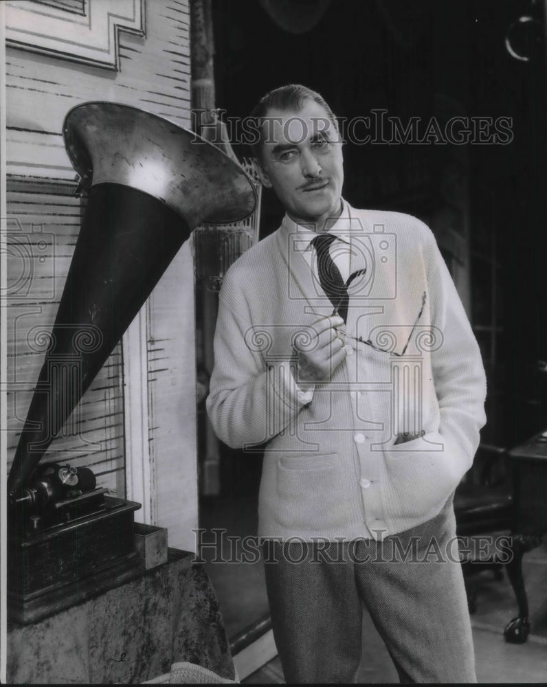 1969 Press Photo  Brian Aherne as Henry Higgins in My Fair lady - Historic Images