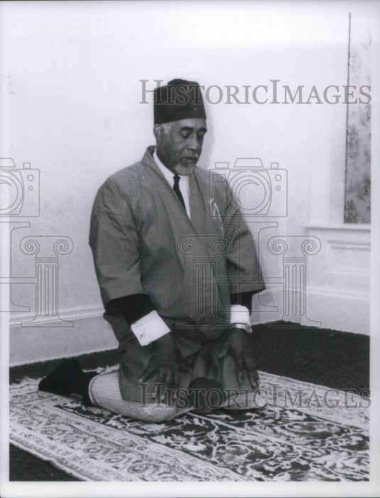 1968 Press Photo Rev. Wallie Akron. - Historic Images