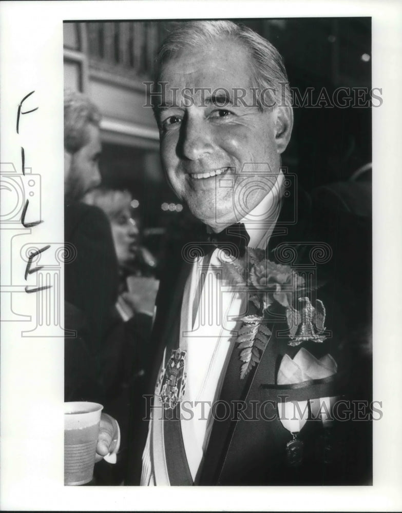 1988, Bob Anderson at Latin Fantastico Party - cva02809 - Historic Images