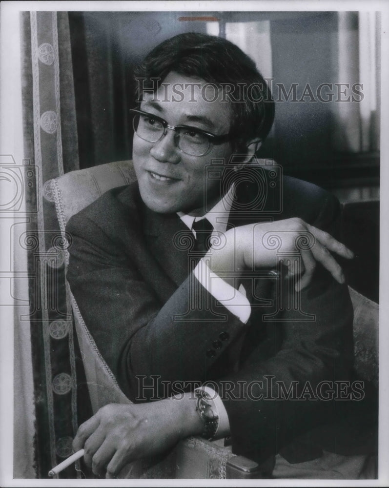 1970 Press Photo Shunti Aratani Conductor of Tokyo Philharmonic - cva02831 - Historic Images