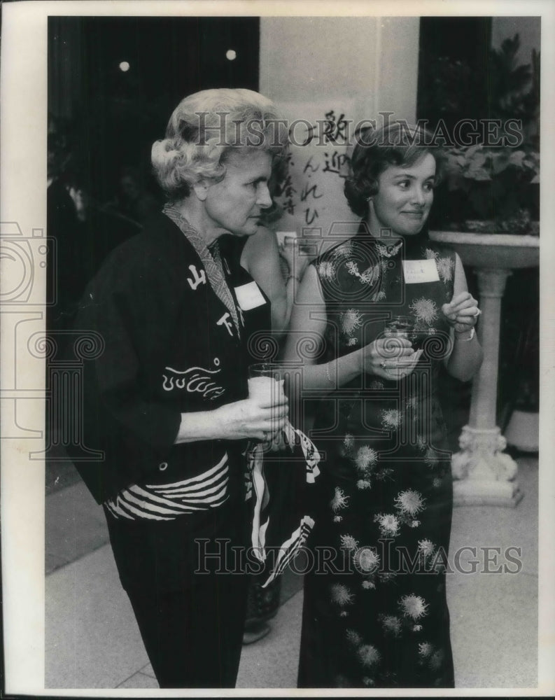 1972 Press Photo Print Club at Garden Center - Historic Images