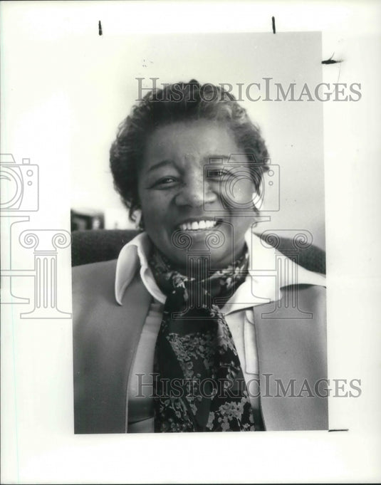 1987 Press Photo Lurtissia Brown Head of Consumers Counsel. - cva02944 - Historic Images