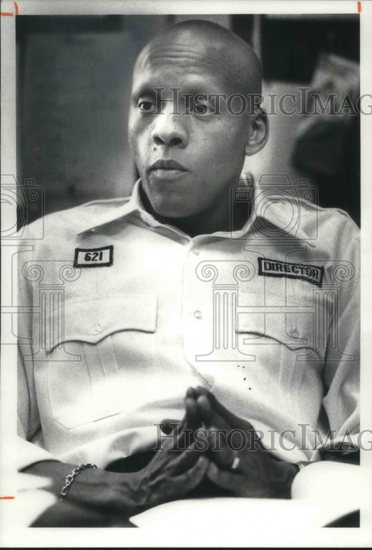 1981, Mitchel Brown Director of Cleveland FMS Program. - cva02949 - Historic Images