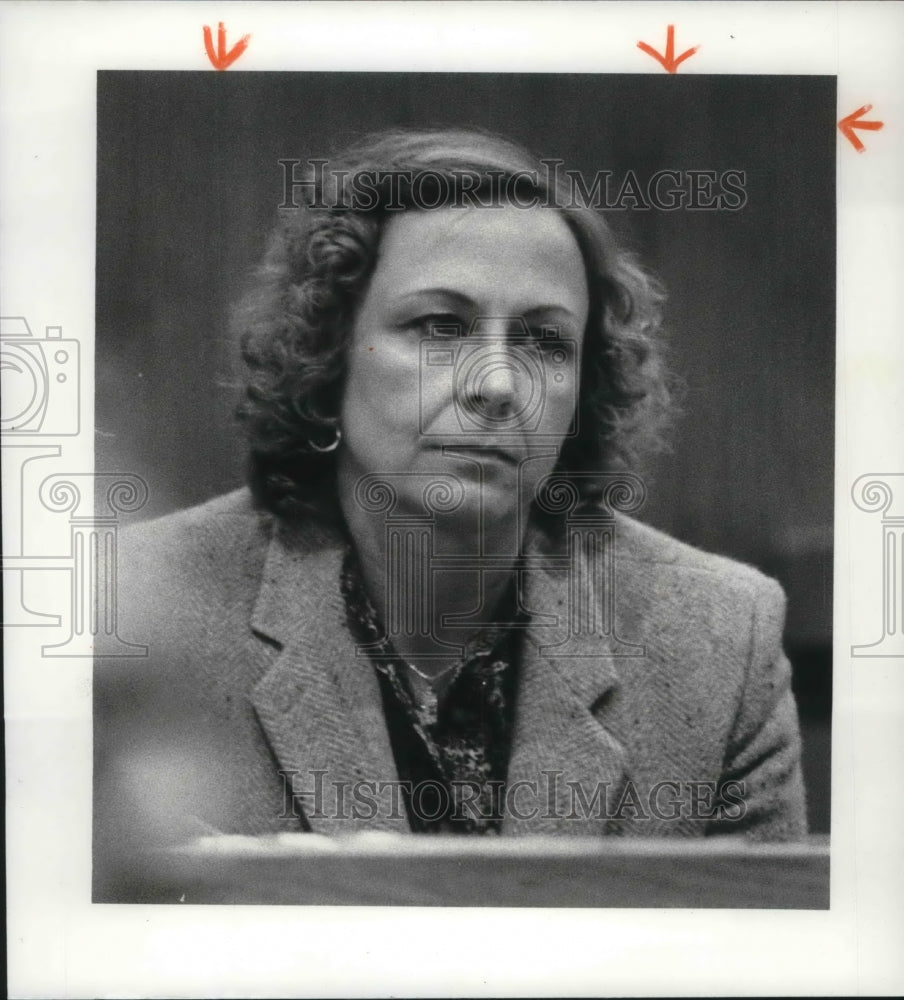 1981, Trial Podborny Carol Bowler witness - Historic Images