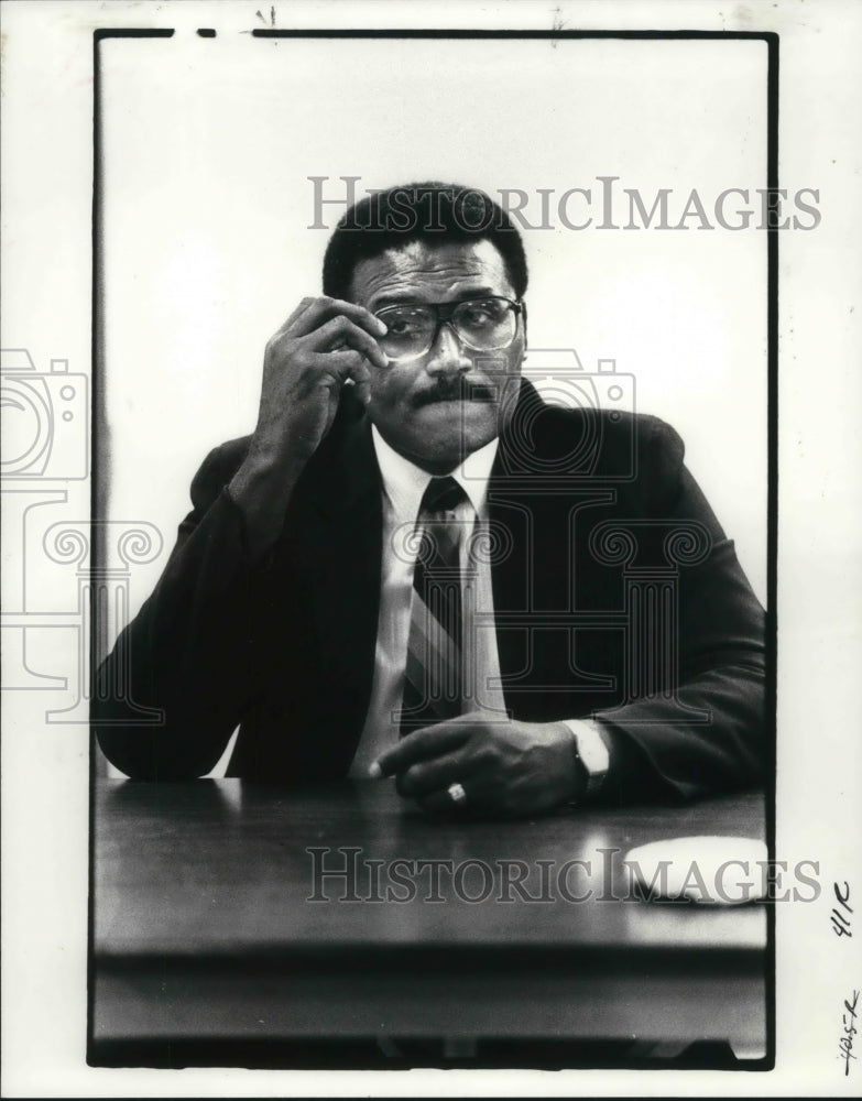 1985, Ronald Boyd runs foe School Superintendent - Historic Images