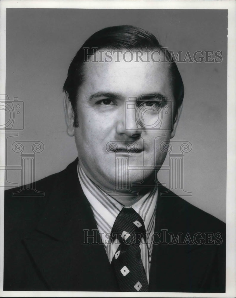 1971 Press Photo Frank Borront, Lake Erie Soccer League sports writer - Historic Images