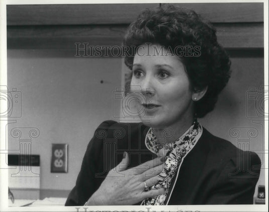 1984 Press Photo Paula Anderson former junior league pres. - Historic Images