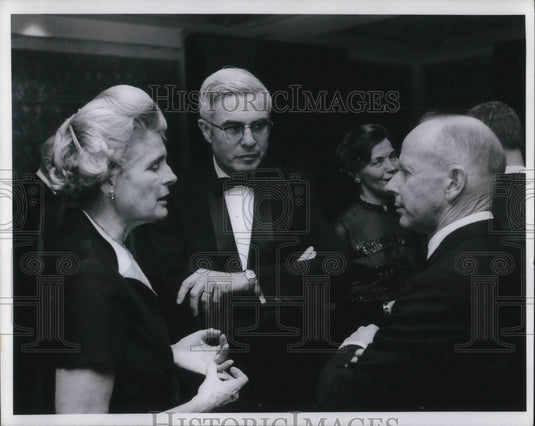 1970 Press Photo Mrs Benjamin Bole at 50th anniversary of Cleveland Museum of NH - Historic Images