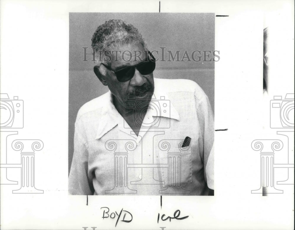 1988 Media Photo Mr William Boyd in Cleveland - Historic Images