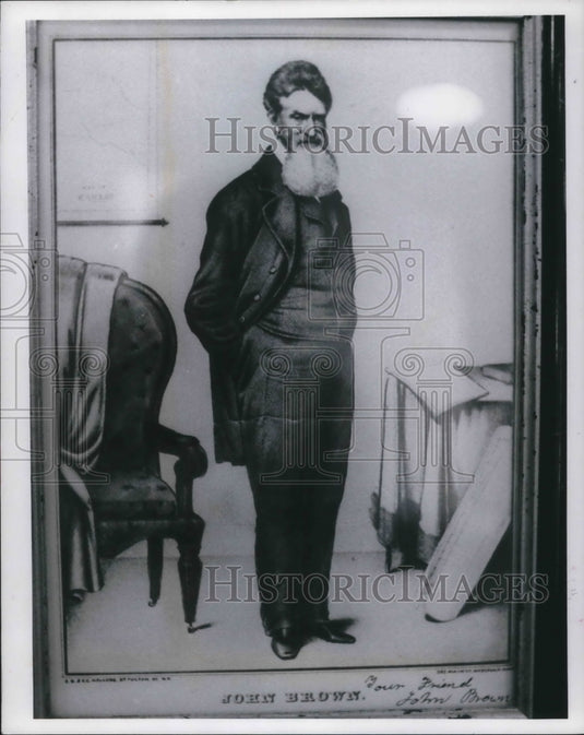 1970 Press Photo John Brown - Historic Images