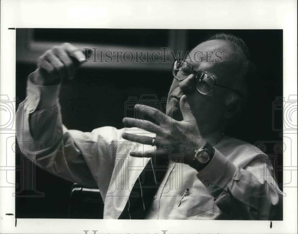 1987 Media Photo John G. Breen, Chairman of Sherwin Williams - Historic Images