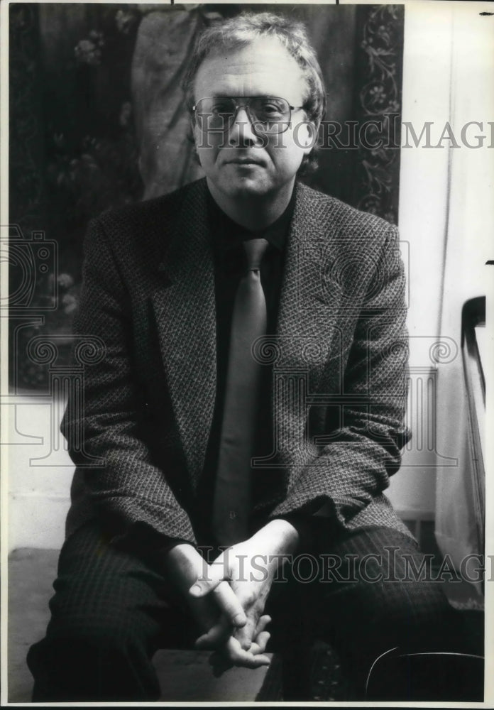 1990 Media Photo William Bolcom winner of Pulitzer Prize for Music in 1988 - Historic Images