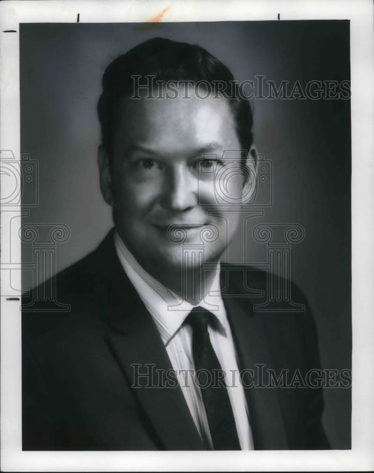 1971 Press Photo Jacques L Bossert, VP Northern Ohio Bank - Historic Images