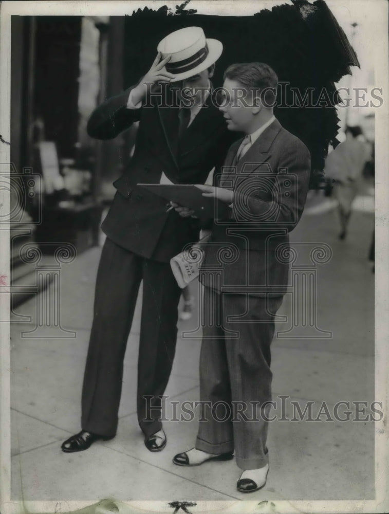 1933 Press Photo Peter Bellamy. - cva04605 - Historic Images