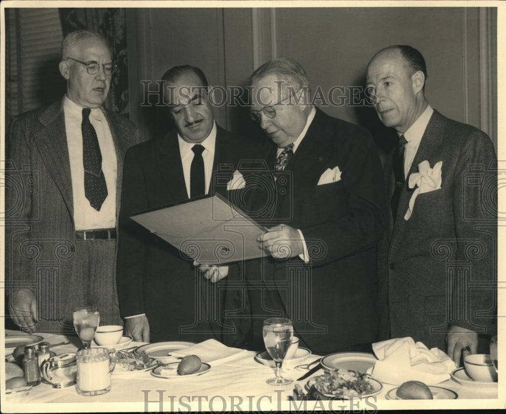 1967 Press Photo Howard, Celebregge, Bellamy, and Setzer - Historic Images