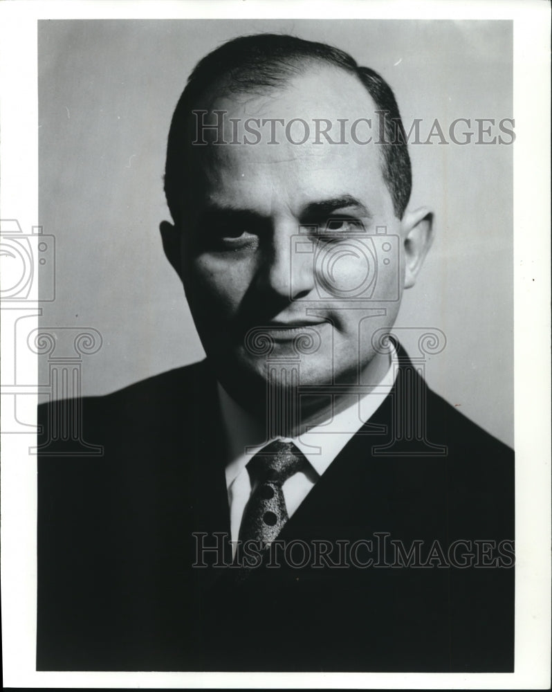 1972 Press Photo Dr Rainer Barzel Politician Christian Democrats West Germany - Historic Images