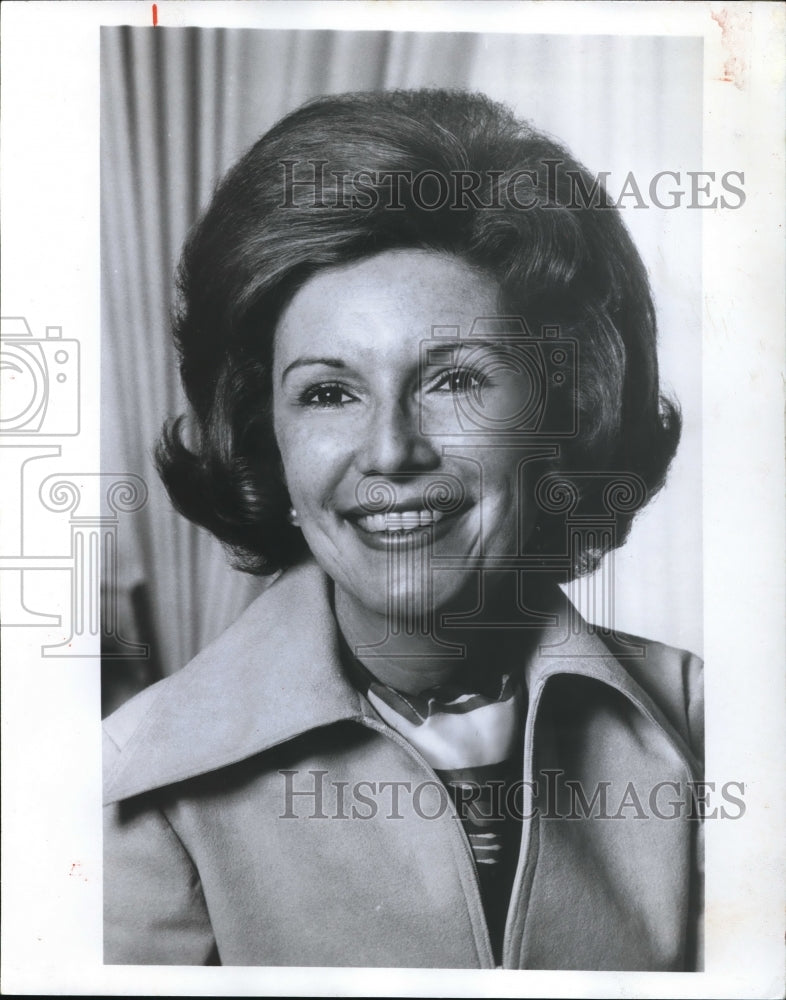 1976 Press Photo Mrs. Marvella Bayh Wife of Indiana Senator Birch - Historic Images