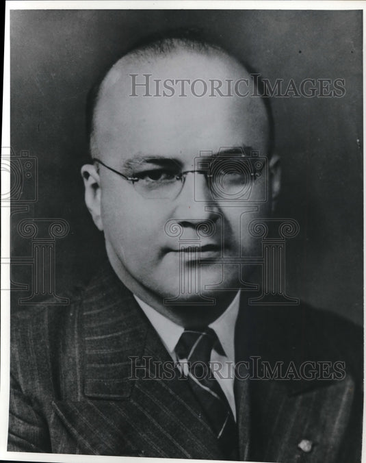 1970 Press Photo J. Stewart Ake of Canton Ohio Businessman - Historic Images