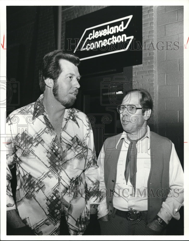 1981 Media Photo Mark Bertholf and Don Mellinger Owners of Cleveland Connection - Historic Images