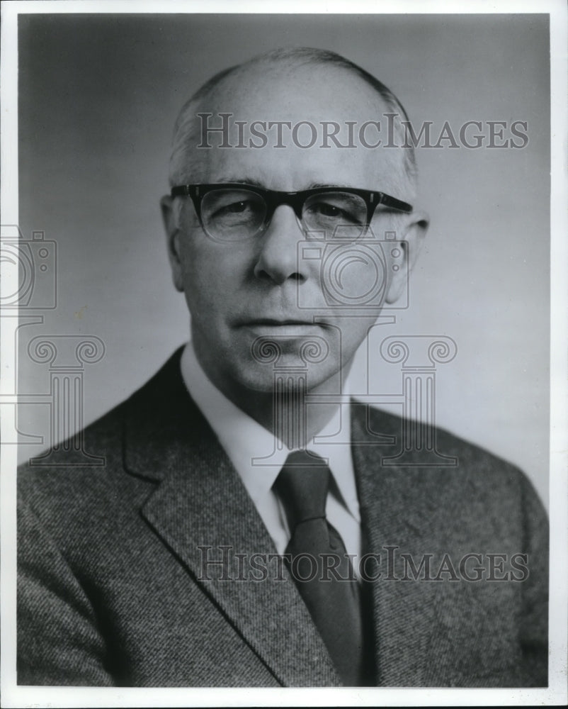 1971 Press Photo Dr. Sterling W. Brown Natl Conference of Christians & Jews Prez - Historic Images