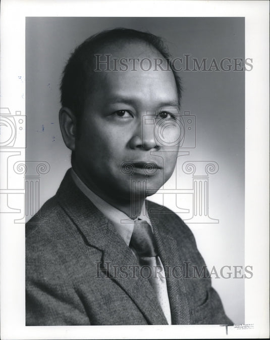 1973 Press Photo Dr. Manuel Q. Arjona ohio College of pediatric Medicine - Historic Images