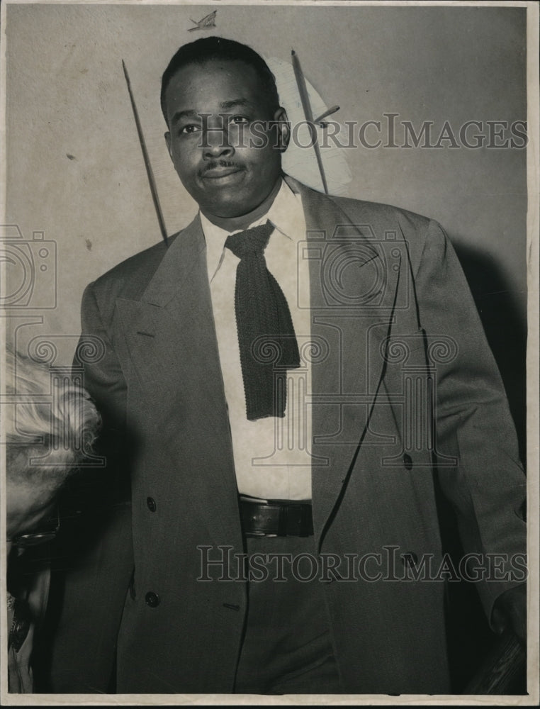 1949 Press Photo William Billingslea ar Birns Trial - Historic Images