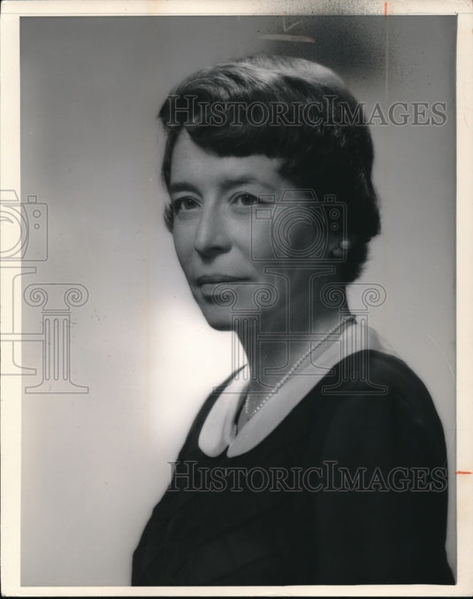 1971 Media Photo Ruth Adams Pres Wellseley College - Historic Images