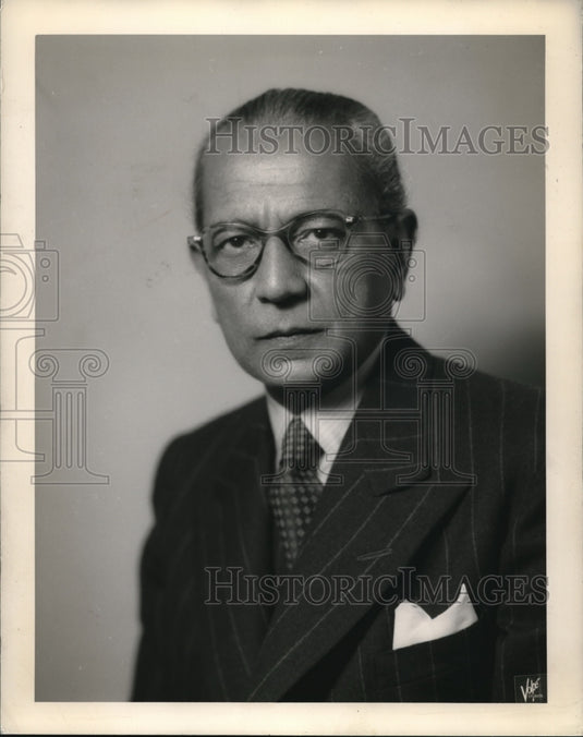1947 Media Photo His Excellency, Mr. Amf Ali, India's first ambassador to the U. - Historic Images