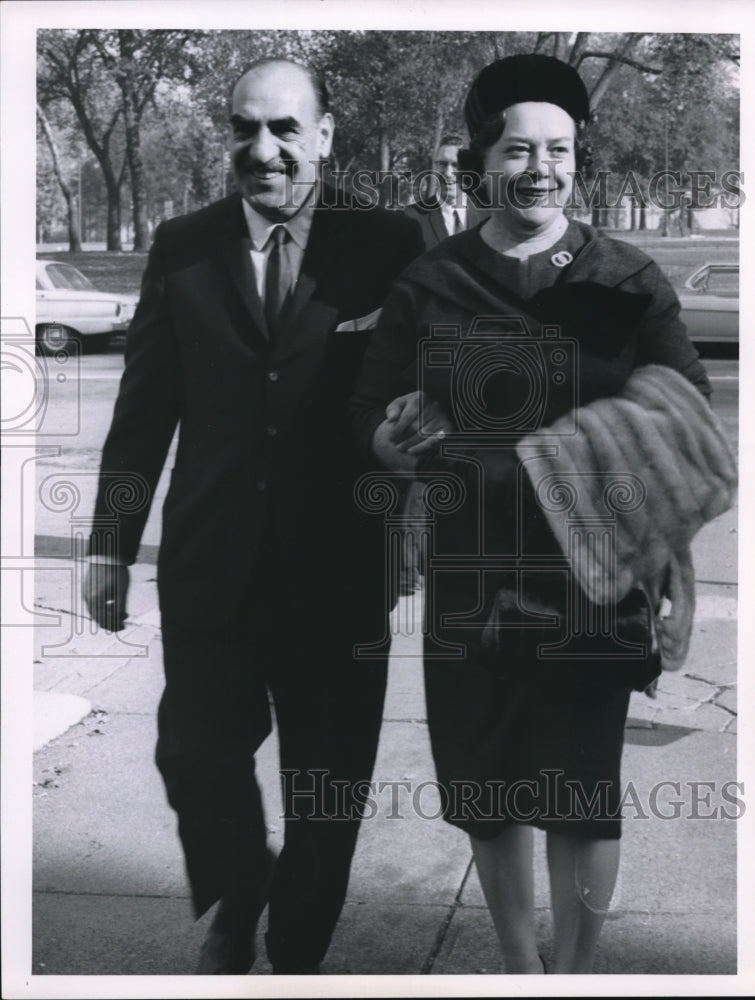 1962 Media Photo Secretary and Mrs Cellebrezze - Historic Images