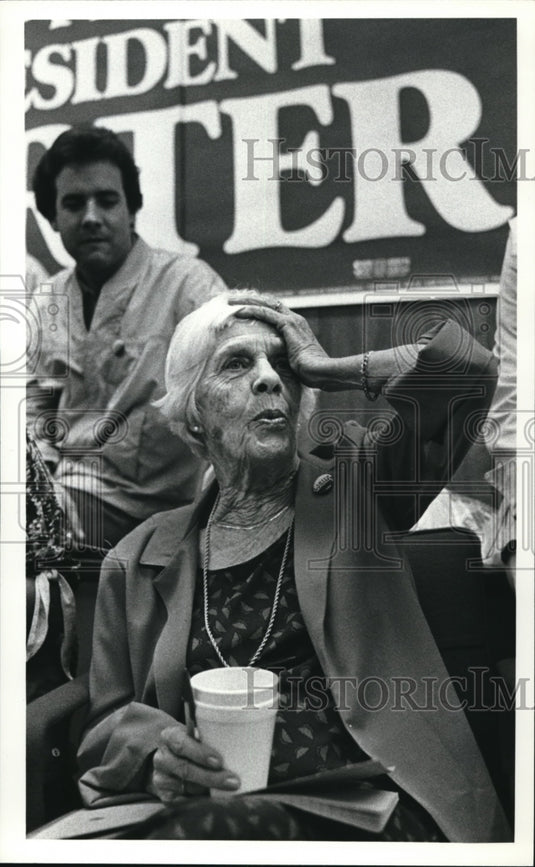 1980 Press Photo Miss Lillian - Historic Images