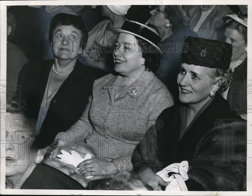 1953 Media Photo Congresswoman Frances P Bolton Ann Celebrezze Mrs. Coya Knutson - Historic Images