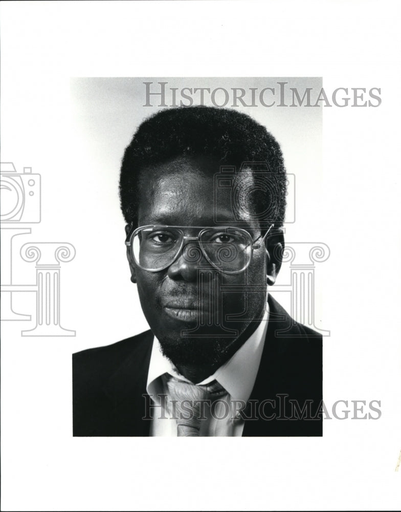 1991 Media Photo Norbert B. Carosn School Board Candidate - Historic Images