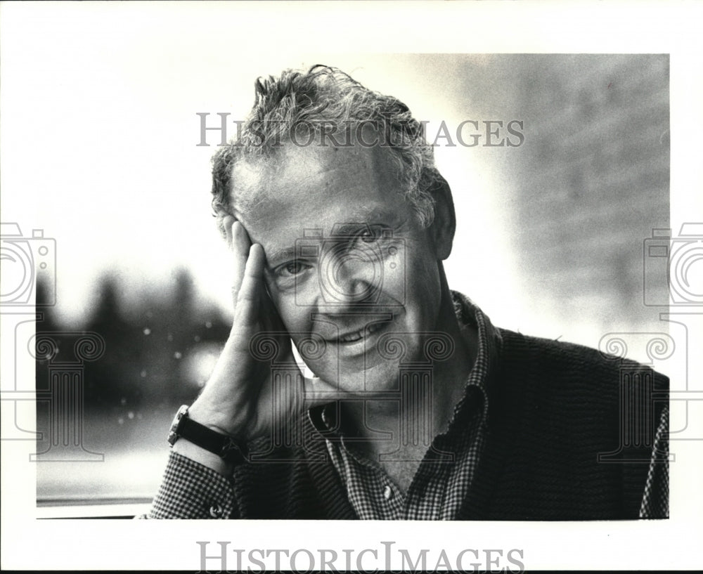 1988, actor, director at KSU, Joseph Chaikin - Historic Images