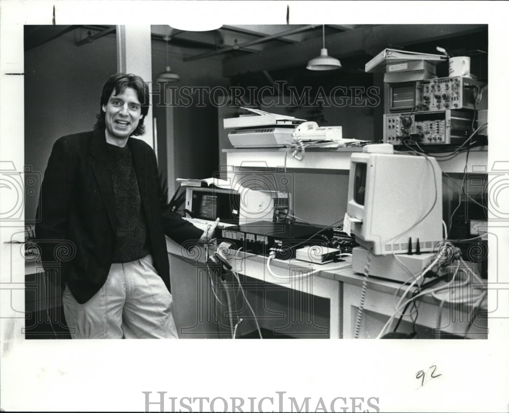 1988 Press Photo Steve Church - Historic Images