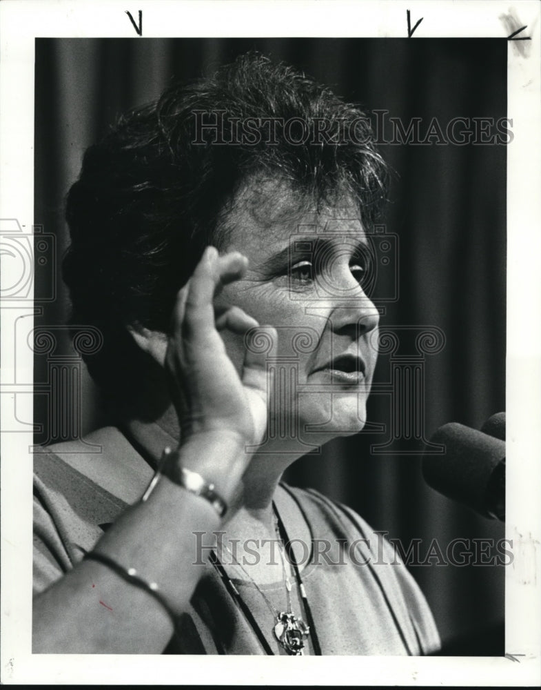 1987 Media Photo Dagmar Celeste at the City Club - Historic Images