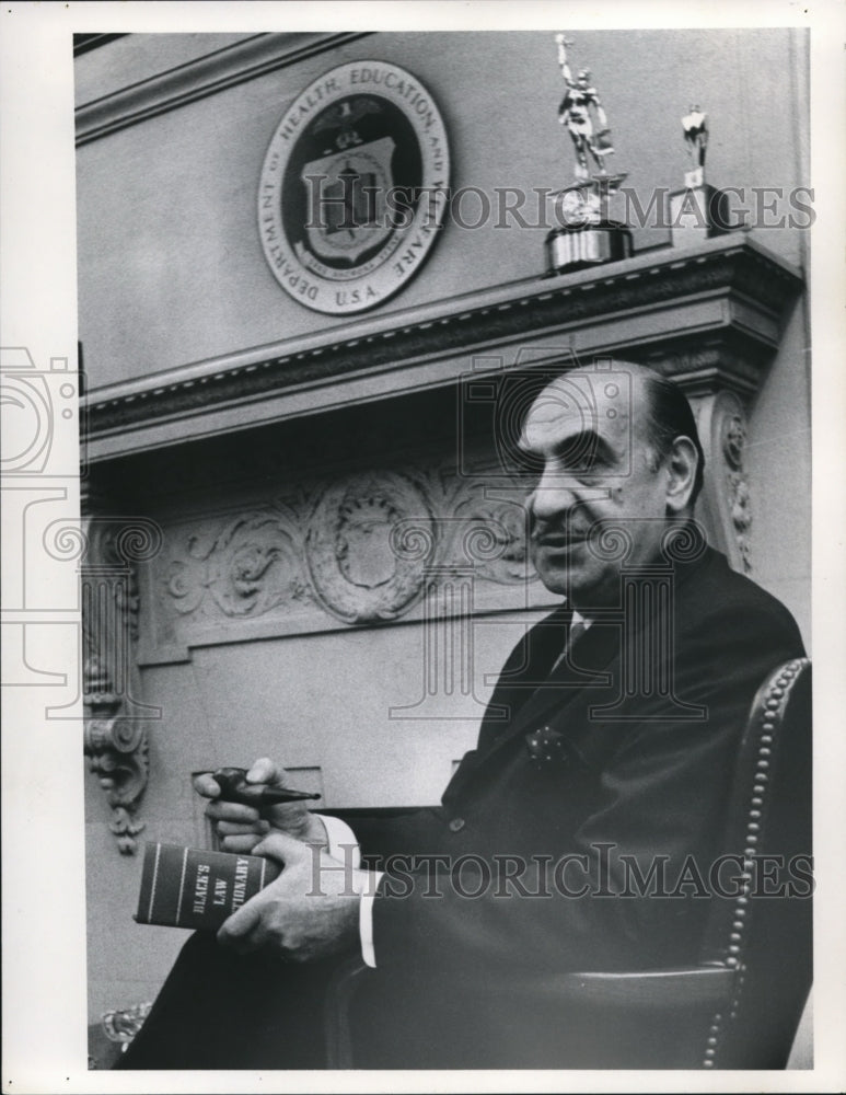 1966 Press Photo Anthony Celebrezze Mayor Cleveland - Historic Images