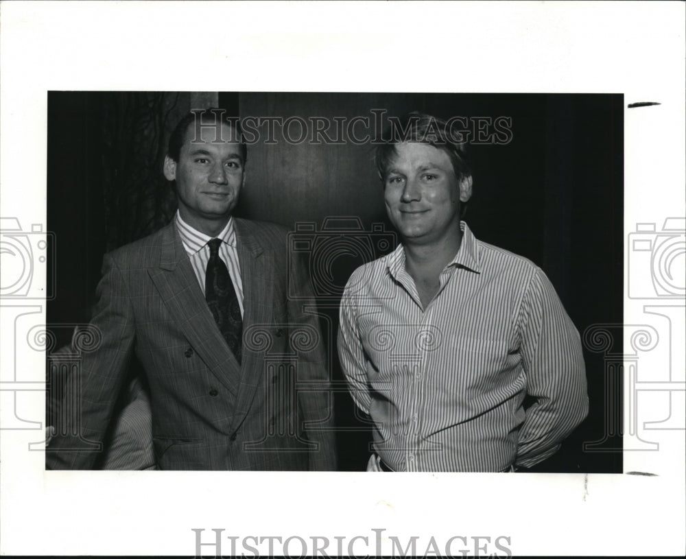 Media Photo Todd Carmel and Donn Carmel brothers and partners in the nightclub - Historic Images