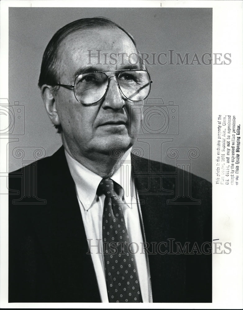 1989 Press Photo Joseph B Coleman - Historic Images